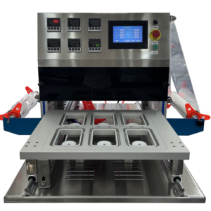 Трейсилер напівавтоматичний для запайки готових лотків STvega Small Tray Sealer L260/400/520G