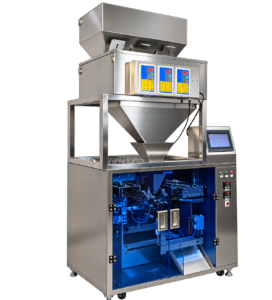 Automatic machine for packing bulk products into ready-made bags STvega FlowPack 3D100